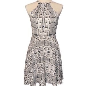 Express Women’s Halter Sleeveless Python Print Dress Size 4